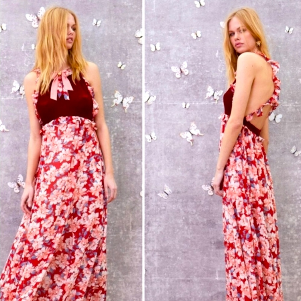 For Love and Lemons Maxi Dress 🍋